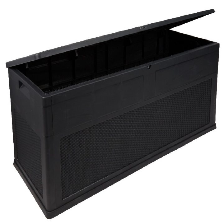 Coffre 320 L Noir destiné Armoire Pvc Gifi Coffre 320 L Noir destiné Armoire Pvc Gifi