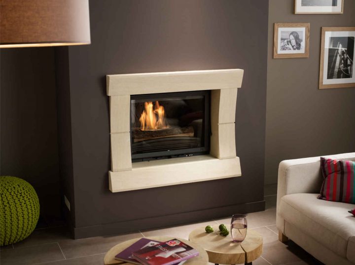 Comment Choisir Son Habillage De Cheminée ? | Leroy Merlin dedans Cadre D'Habillage De Cheminée Façade En Métal