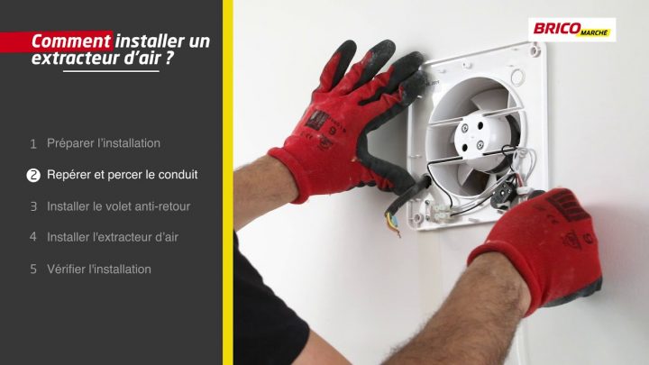 Comment Installer Un Extracteur D'Air ? (Bricomarché) encequiconcerne Extracteur D'Air Castorama