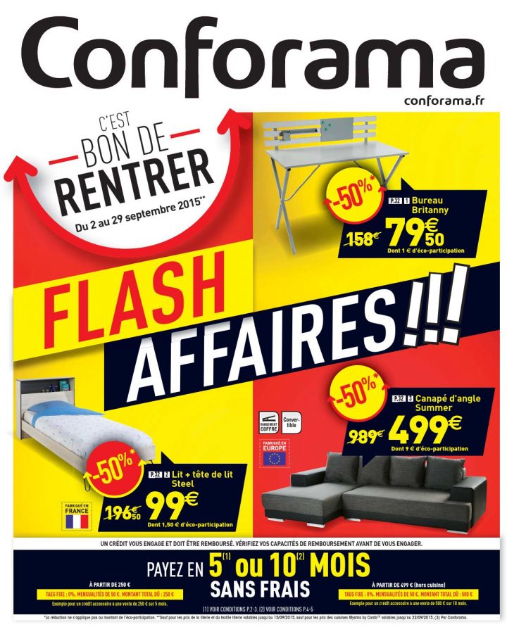 Conforama Catalogue 2 29Septembre2015 By Promocatalogues intérieur Meuble Tv Avec Enceinte Integre Conforama