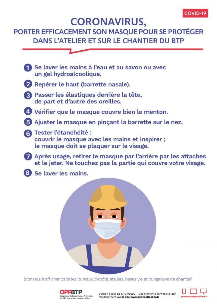 Covid-19 : Guide Des Employeurs Pour Protéger Leurs Salariés pour Affiche Toilette Propre Entreprise