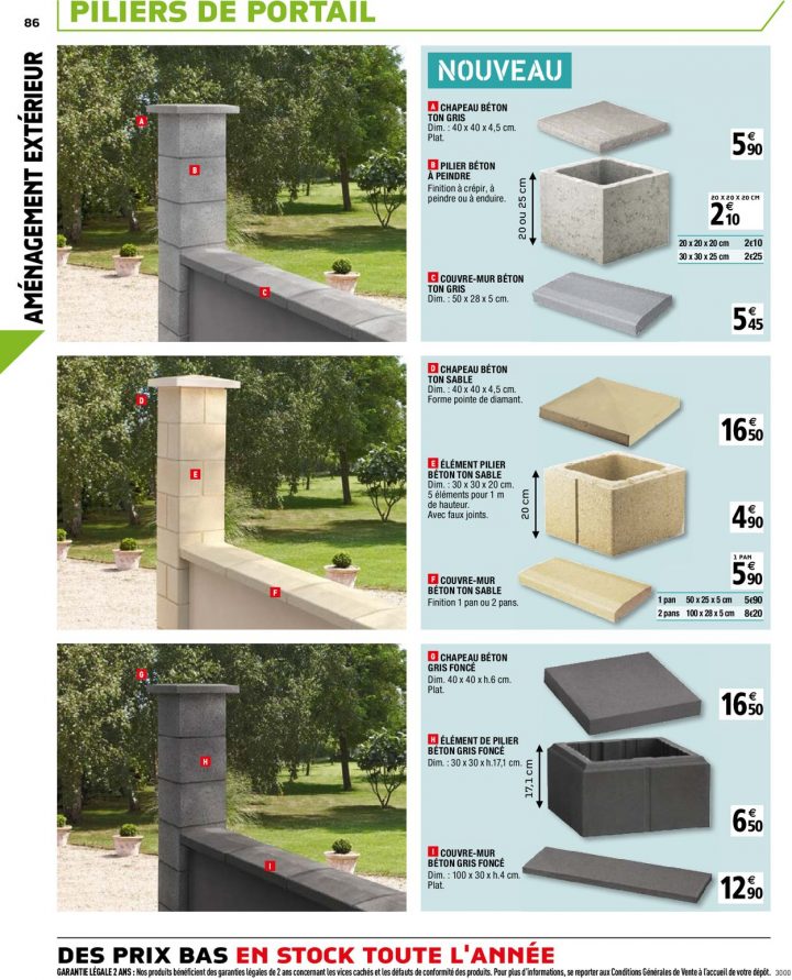سلسلة السعي وراء اختيار Chapeaux Mur Ton Pierre Brico Depot intérieur Boisseau Béton 40X40 Brico Dépôt سلسلة السعي وراء اختيار Chapeaux Mur Ton Pierre Brico Depot intérieur Boisseau Béton 40X40 Brico Dépôt