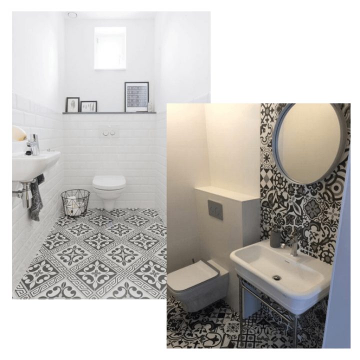 Décorer Ses Wc : 25 Idées Pour Vous Inspirer ! – Kozikaza concernant Carrelage Wc Tendance 2020