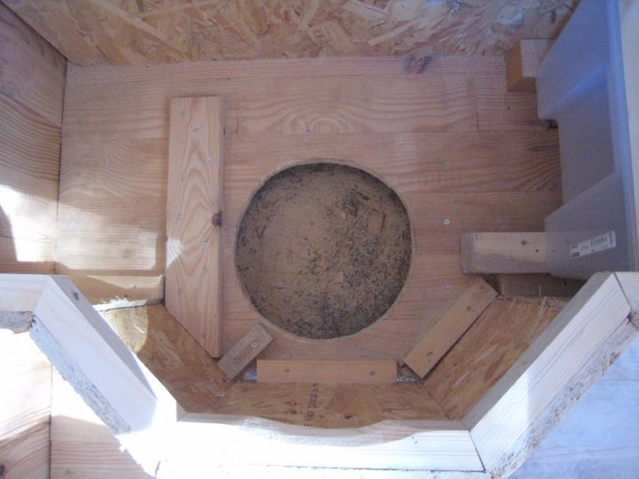 Des Toilettes Sèches Au Fond Du Jardin – Créations Et avec Toilette Sèche Ikea