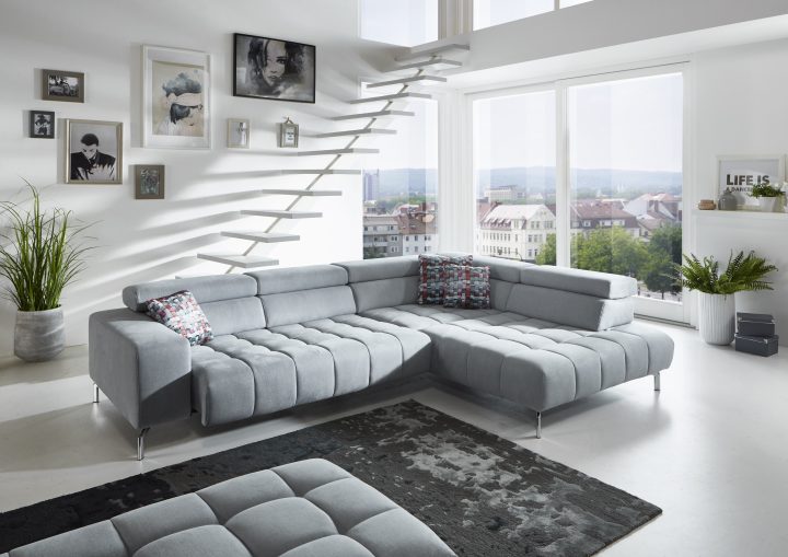 Ecksofa Hinckley Mit Relaxfunktion serapportantà Ebern Designs