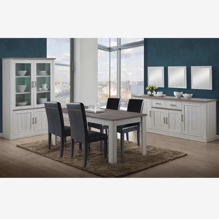 Ensemble Salle À Manger, Salle À Manger Complete Bois dedans Déstockage Salle À Manger Complète