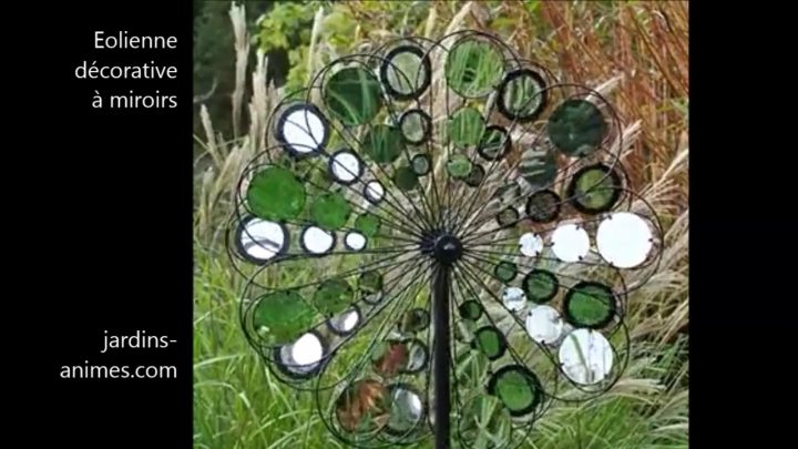 Eolienne Décorative À Réflections : Décoration De Jardin encequiconcerne Éolienne Décorative De Jardin