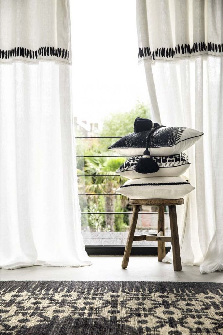 Épinglé Sur Rideaux Et Coussins pour Wish Rideaux Occultant