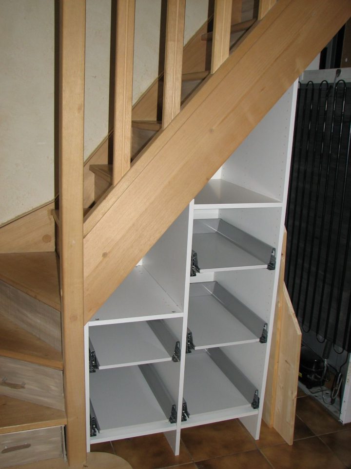 Etagere Sous Escalier Sur Idee Deco Interieur Rangement Ikea dedans Rangement Coulissant Sous Escalier Ikea