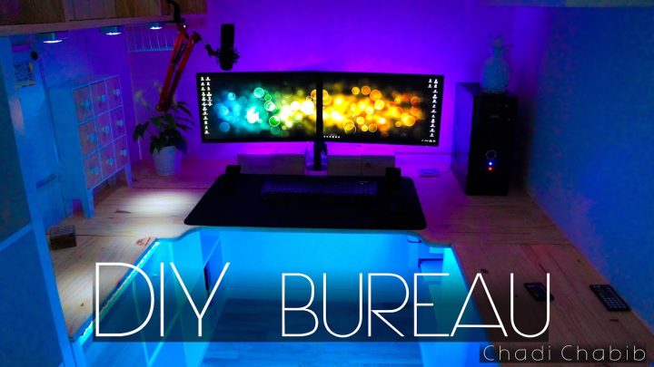 Fabriquer Un Bureau Gamer / Espace De Travail encequiconcerne Bureau Gamer Coin