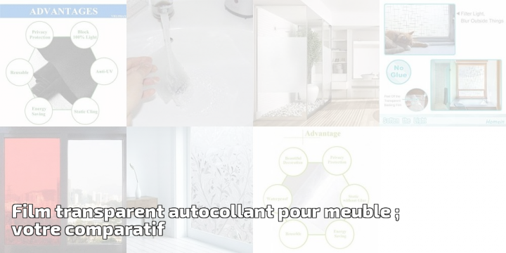 film adhésif transparent protection meuble