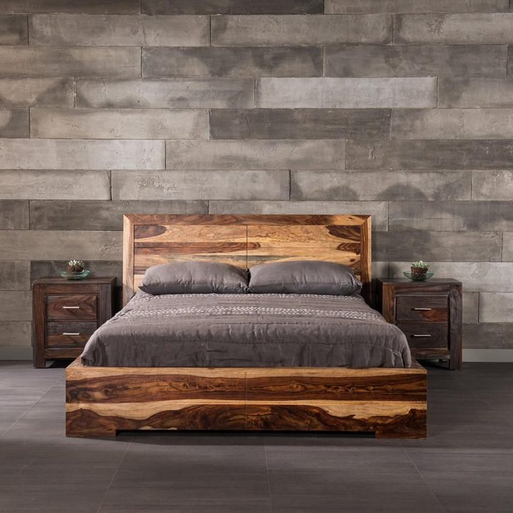 Finish-Natural-Finish | Wooden Bed Design, Wood Bed Design avec Artemano Liquidation
