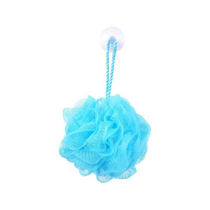 Fleur De Douche Bleu Océan Avec Ventouse intérieur Support Douchette Ventouse Gifi