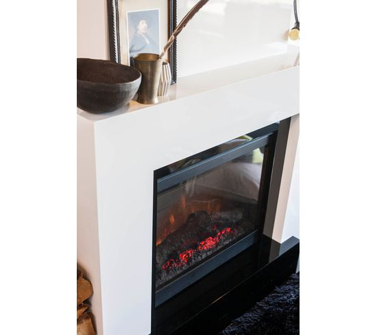 Foyer De Cheminée Électrique Revillusion 650 À 1300W encequiconcerne Cheminée Électrique But