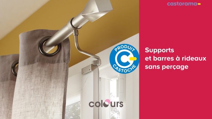 Gamme De Supports Barre À Rideaux Sans Perçage (625252 serapportantà Tringle À Rideau Sans Percer Castorama Gamme De Supports Barre À Rideaux Sans Perçage (625252 serapportantà Tringle À Rideau Sans Percer Castorama