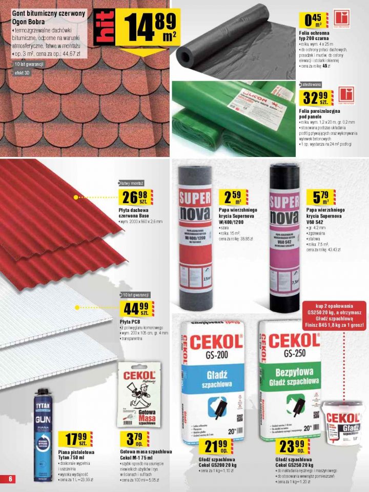 Gazetka Promocyjna I Reklamowa Bricomarche, "Aktualna Oferta dedans Shingle Bricomarché Gazetka Promocyjna I Reklamowa Bricomarche, "Aktualna Oferta dedans Shingle Bricomarché