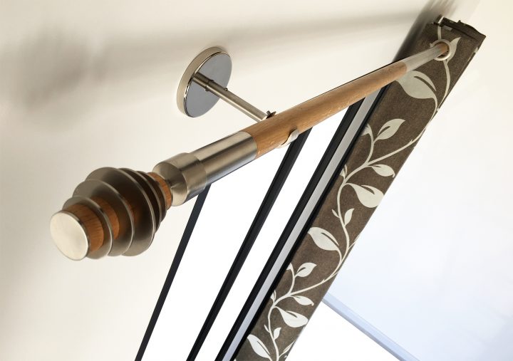 Getynd, La Barre À Rideaux « Décor » Personnalisée : Sur concernant Tringles A Rideau Castorama