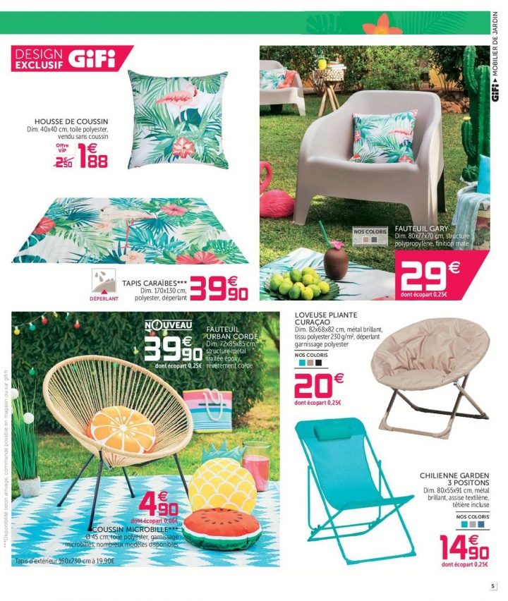 Gifi Catalogue Actuel 21.05 – 29.05.2019 [5] – Catalogue-24 à Loveuse Gifi
