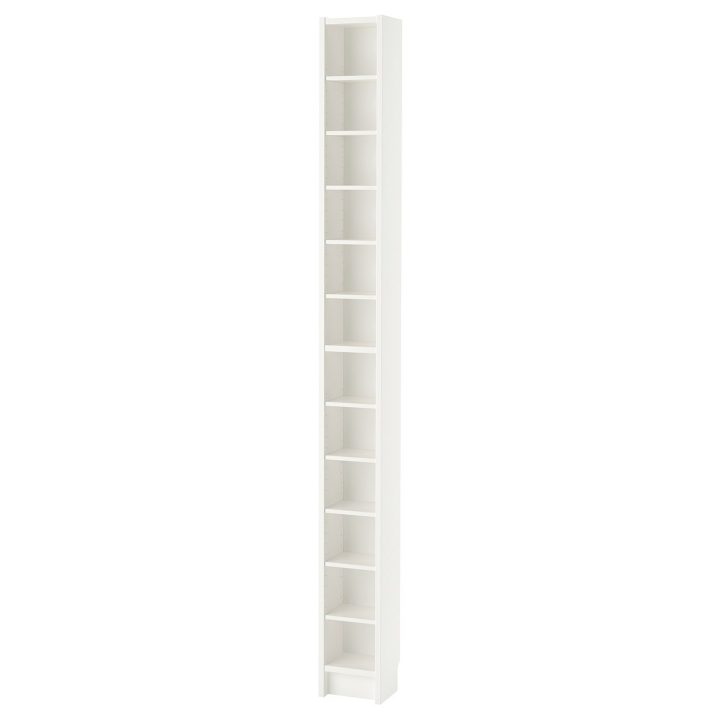 Gnedby Bibliothèque – Blanc 202 Cm intérieur Meuble Profondeur 20 Cm – Ikea