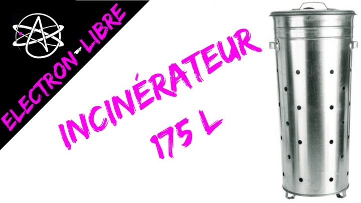 Incinerateur 175L dedans Incinerateur Jardin Jardiland