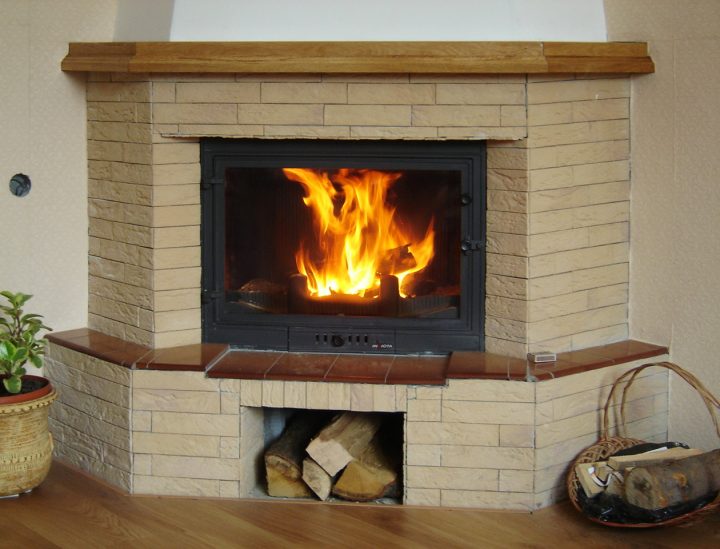 Insert (Cheminée) — Wikipédia avec Cadre D'Habillage De Cheminée Façade En Métal