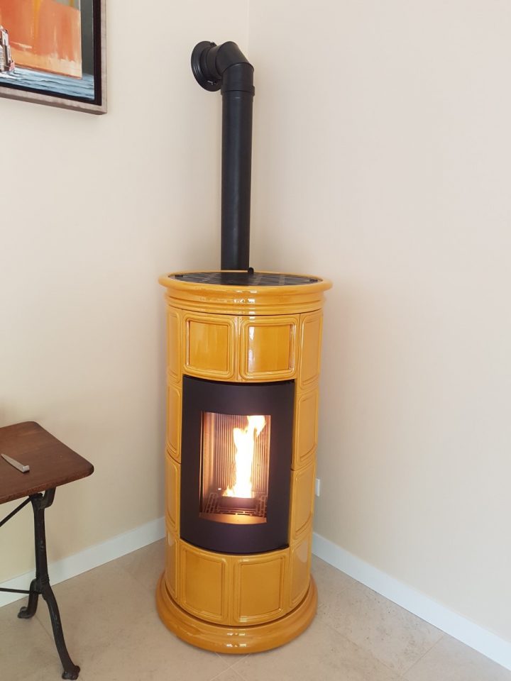 Installation D'Un Poêle À Granulés Sergio Leoni, Auneuil (60 dedans Poele Marlene Sergio Leoni