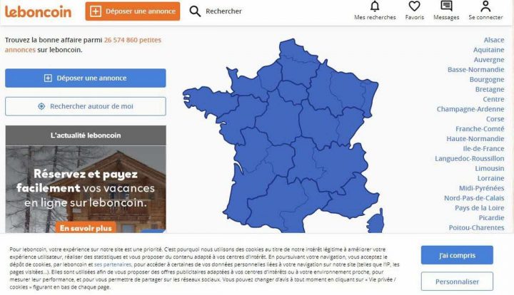 Internet. Leboncoin : Une Arnaque À La Carte Bancaire Vise serapportantà Le Bon Coin Alsace