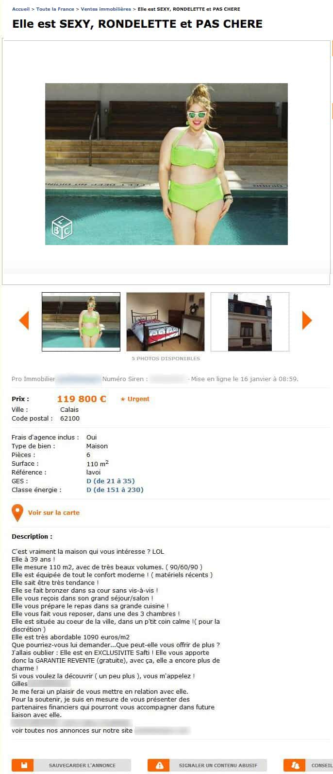 Le Bon Coin : 2 Annonces Immobilières Hilarantes dedans Le Bon Coin 35