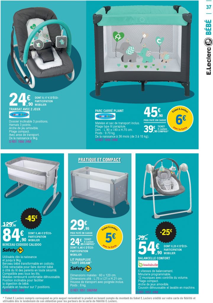 Lit Parapluie Pas Cher Leclerc avec Serre 6M2 Leclerc