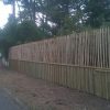 Lmf Bois À Réaliser Une Clôture Avec De La Volige + Couvre intérieur Couvre Joint Bois Castorama