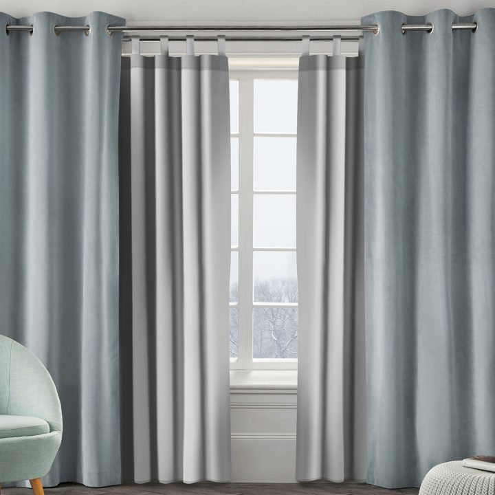 Lot De 2 Rideaux Thermiques Isolants Pour Fenêtre Idmarket avec Rideau Thermique 140X180 Lot De 2 Rideaux Thermiques Isolants Pour Fenêtre Idmarket avec Rideau Thermique 140X180