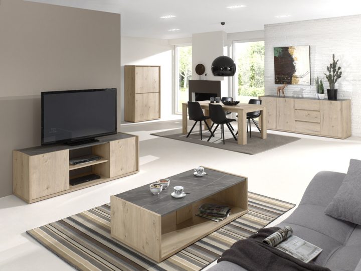 Mambo Autumn Oak/Grey Marble « Neyt Furniture avec "Neyt Furniture" Mambo Autumn Oak/Grey Marble « Neyt Furniture avec "Neyt Furniture"