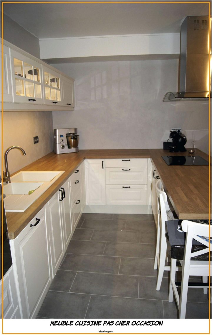 Meuble Cuisine Pas Cher Occasion | Cuisinette Ikea, Meuble tout Meuble Cuisine Hygena Occasion