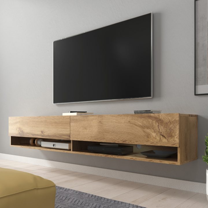 Meuble Tv / Meuble De Salon – Wander – 180 Cm – Effet Chêne tout Meuble Tv 300 Cm Conforama Meuble Tv / Meuble De Salon – Wander – 180 Cm – Effet Chêne tout Meuble Tv 300 Cm Conforama