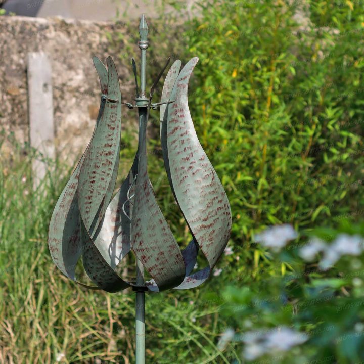 Mobile Éolienne En Métal avec Éolienne Décorative De Jardin Mobile Éolienne En Métal avec Éolienne Décorative De Jardin