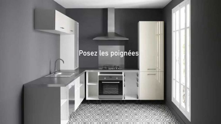 Montage D'Une Cuisine En 6 Étapes – Conforama intérieur Colonne Four Et Micro Onde Conforama