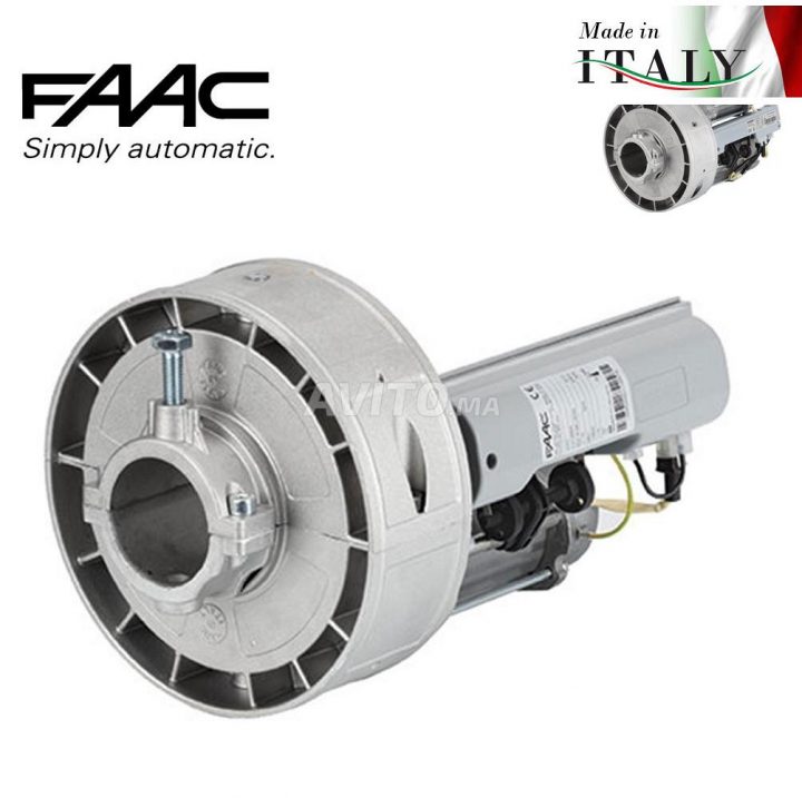 Moteur Rideaux Métalliques Italie Faac Italie | Jardin Et pour Prix Moteur Rideau Électrique Maroc