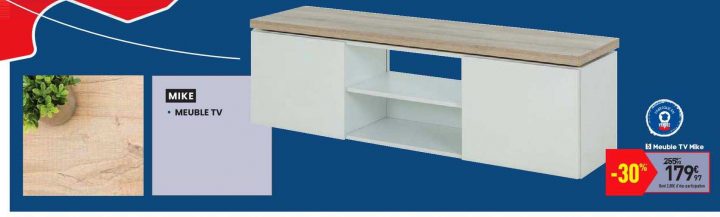 Offre Meuble Tv Mike Chez Conforama dedans Meuble Tv Alphonse But