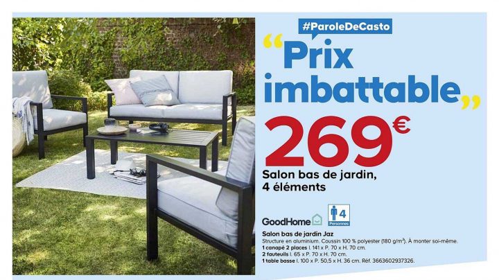 Offre Salon Bas De Jardin Jaz Goodhome Chez Castorama intérieur Mousse Pour Canapé Castorama Offre Salon Bas De Jardin Jaz Goodhome Chez Castorama intérieur Mousse Pour Canapé Castorama