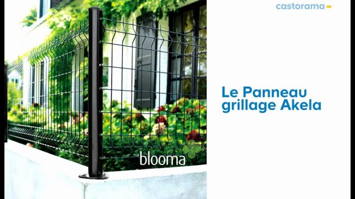 Panneau De Grillage Akela Blooma (293068) Castorama intérieur Grillage Rigide Castorama