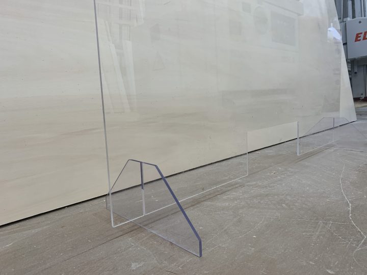 Parafiato Separè Protezione Policarbonato Compatto 4 Mm dedans Plexiglass Brico