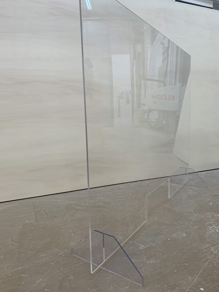 Parafiato Separè Protezione Policarbonato Compatto 4 Mm intérieur Plexiglass Brico