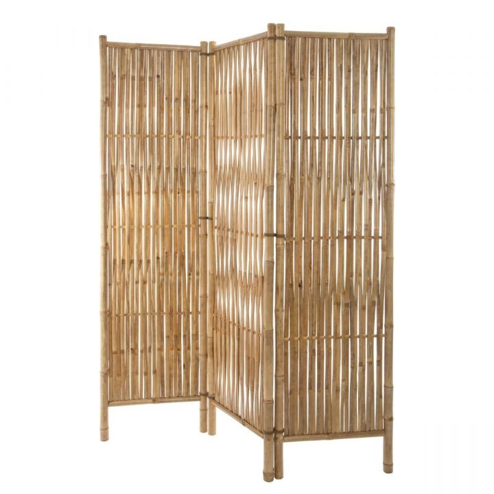 Paravent En Bambou 135X170 | Bambou, Paravent, Échelle Deco à Paravent Pas Cher Babou