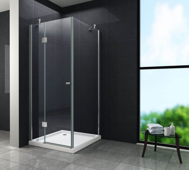 Paroi De Douche Nova 80X80 H170 destiné Paroi De Douche D'Angle Hauteur 170 Cm