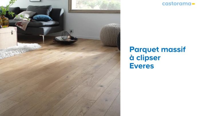 Parquet Massif Clipsable Everes Colours (623071) Castorama concernant Parquet Massif Clipsable Castorama