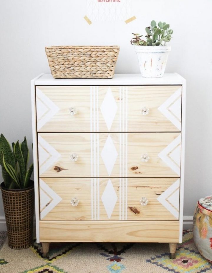 Pin On Rénovation Meubles, Peinture Meuble, Petit Bricolage encequiconcerne Relooker Commode Rast Ikea
