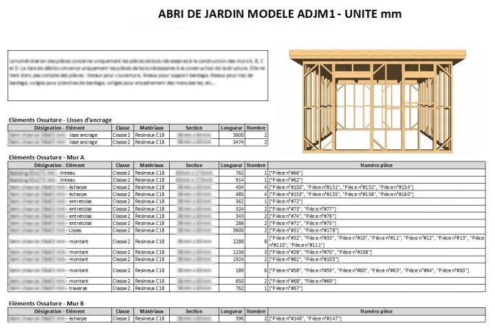 Plans À Ossature Bois Pour Autoconstruction Abri De Jardin destiné Plan Abri De Jardin Pdf Gratuit Plans À Ossature Bois Pour Autoconstruction Abri De Jardin destiné Plan Abri De Jardin Pdf Gratuit