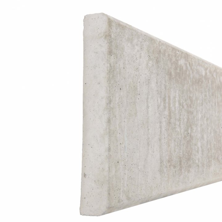 Plaque De Beton Soubassement Pour Cloture, Longueur 2M50 destiné Poteau Béton Brico Dépôt