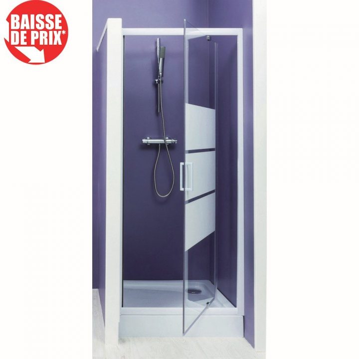 Porte Façade De Douche Pivotante Missi 70Cm – Porte De dedans Porte Douche Hauteur 180