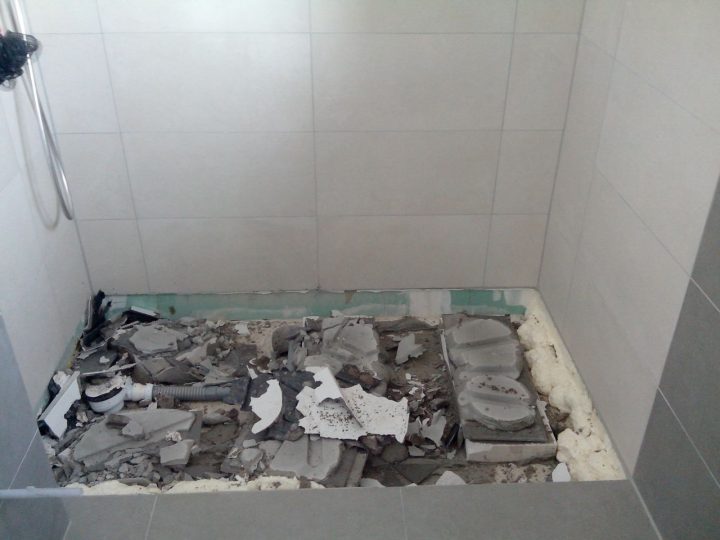 Pose Receveur Douche Extra Plat Sur Carrelage – Novocom.top encequiconcerne Pose Receveur Extra Plat Sur Dalle Béton